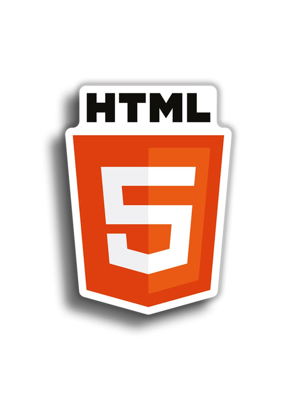 HTML 7x5 cm Sticker