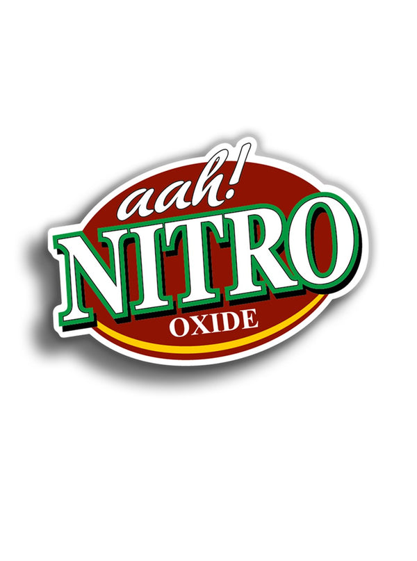 aah! NITRO Oxide 11x8 cm Sticker