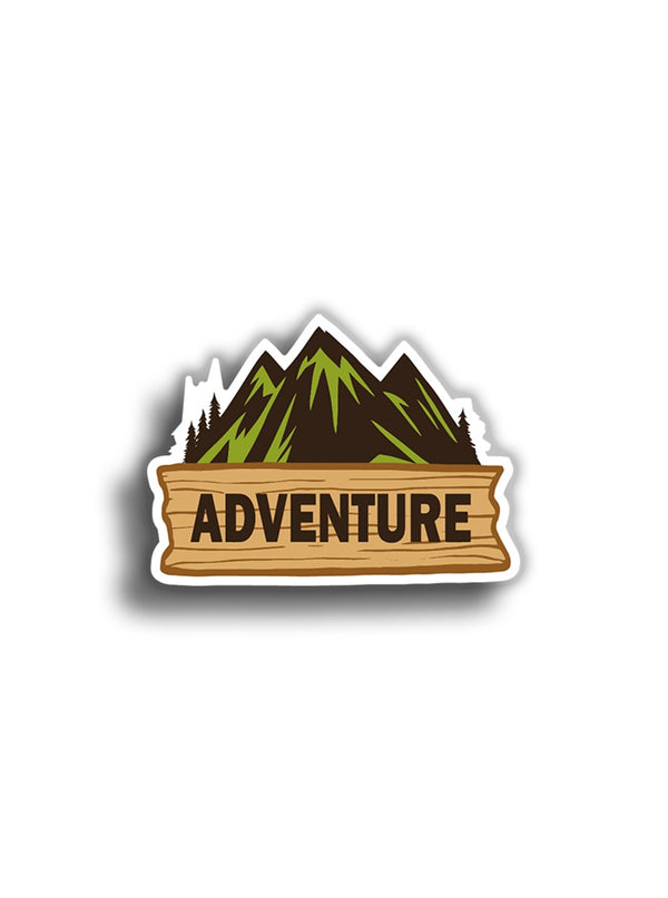 Adventure 10x7 cm Sticker