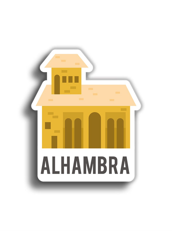 Alhambra 10x9 cm Sticker