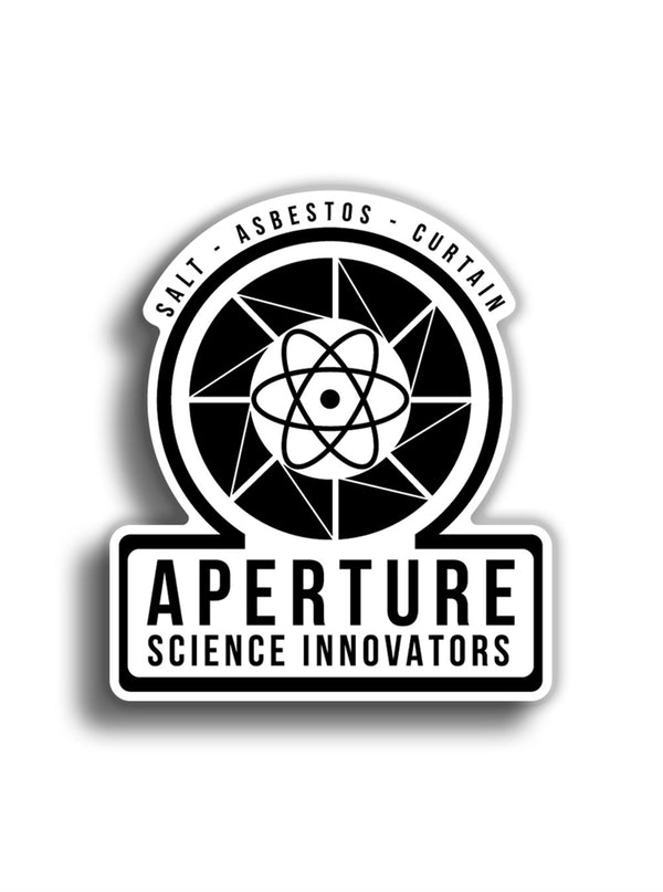 Aperture 9x8 cm Sticker