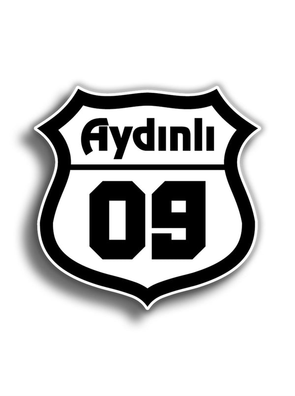 Aydınlı 10x10 cm Sticker