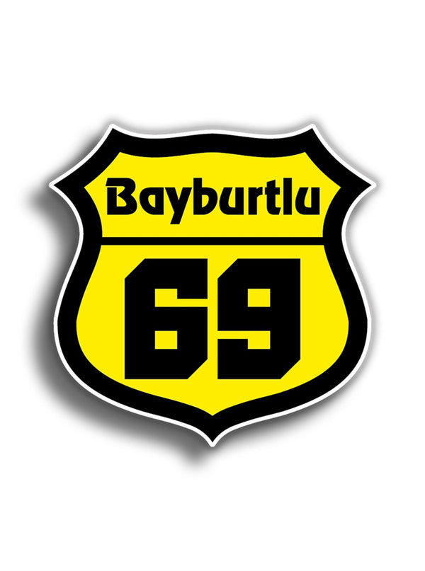 Bayburtlu 10x10 cm Sticker