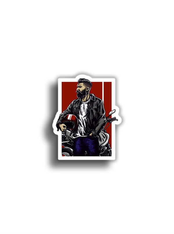 Bikers Life 11x9 cm Sticker