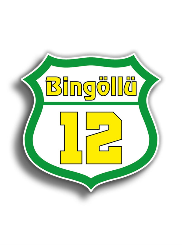 Bingöllü 10x10 cm Sticker