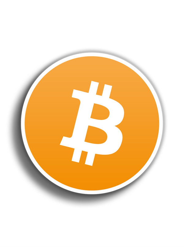 Bitcoin 7x7 cm Sticker