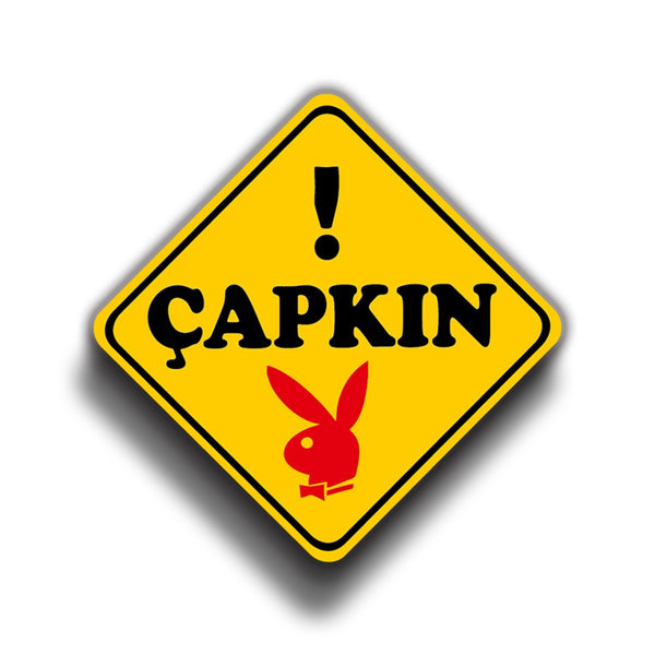 Çapkın 9x9 cm Sticker