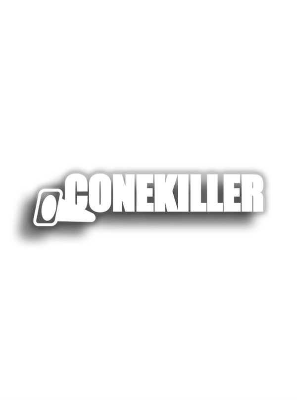 Cone Killer 13x3 cm Sticker