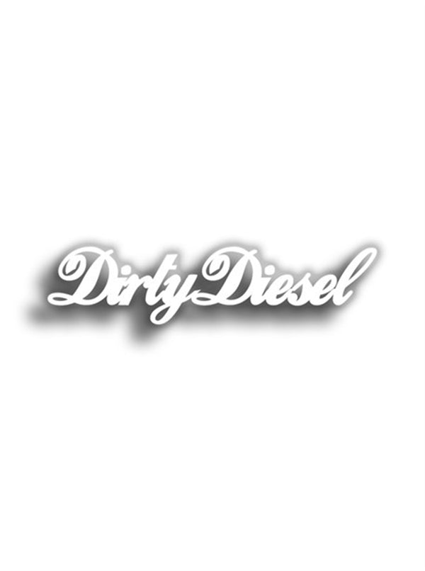 Dirty Diesel 13x3 cm Siyah Sticker