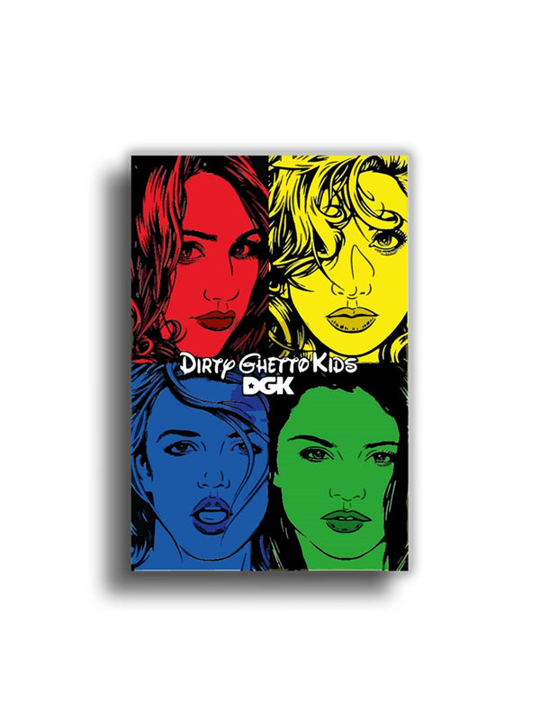 Dirty Getto Kids 9x6 cm Sticker