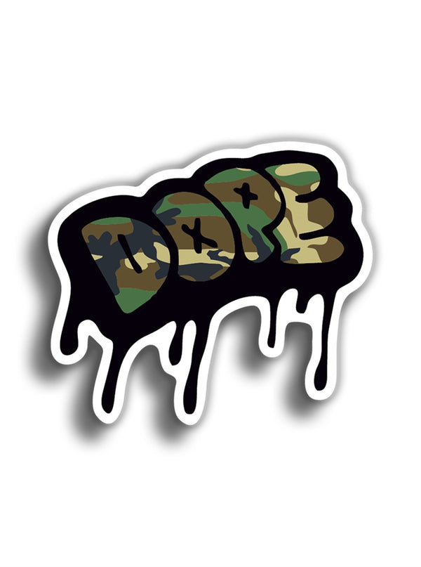 Dope 10x9 cm Sticker