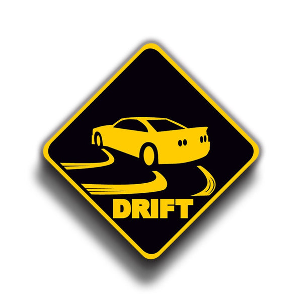 Drift 9x9 cm Sticker