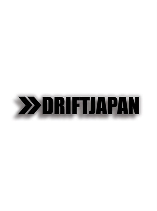 Drift Japan 10x2 cm Siyah Sticker