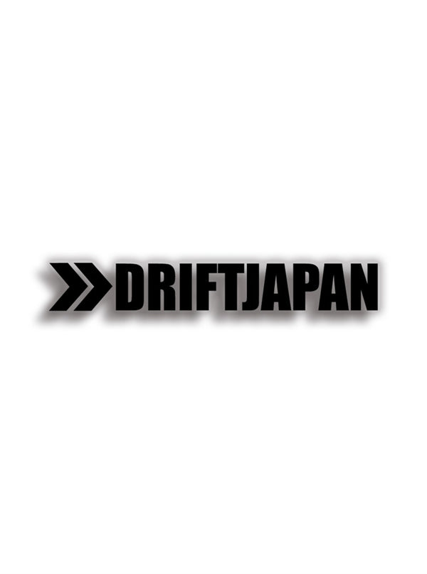 Drift Japan 10x2 cm Beyaz Sticker