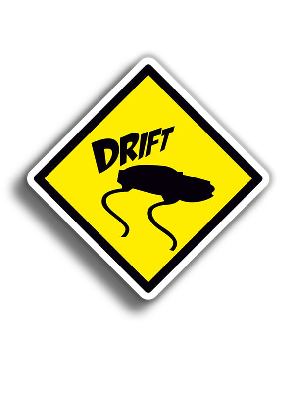 Drift 9x9 cm Sticker