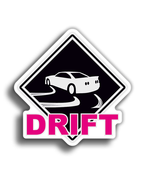 Drift 9x9 cm Sticker