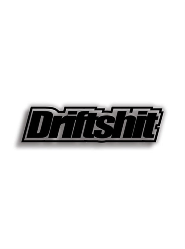 Driftshit 12x3 cm Siyah Sticker