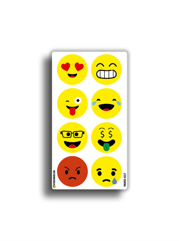 Emoji Pano 3 23x12 cm Sticker