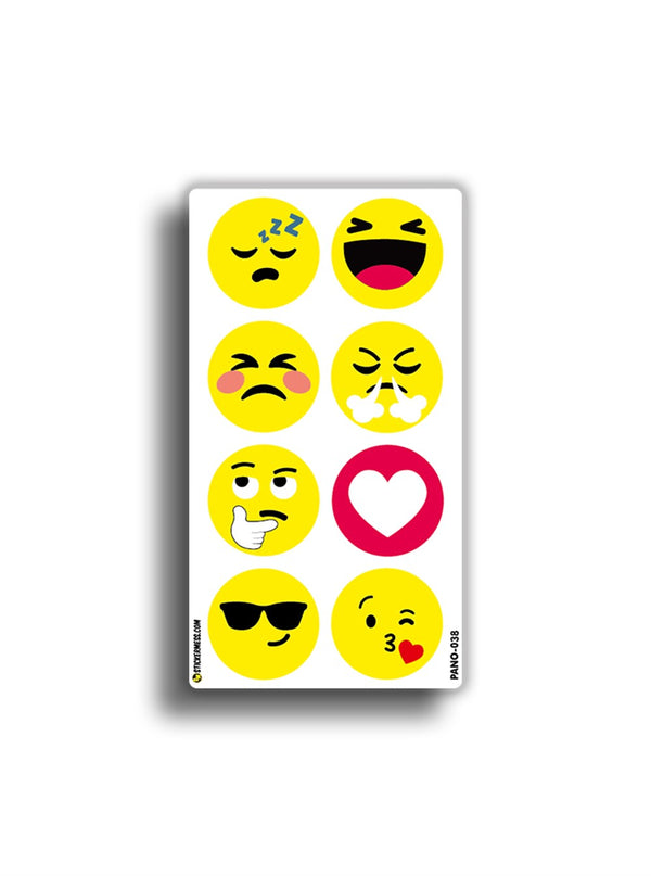 Emoji Pano 23x12 cm Sticker