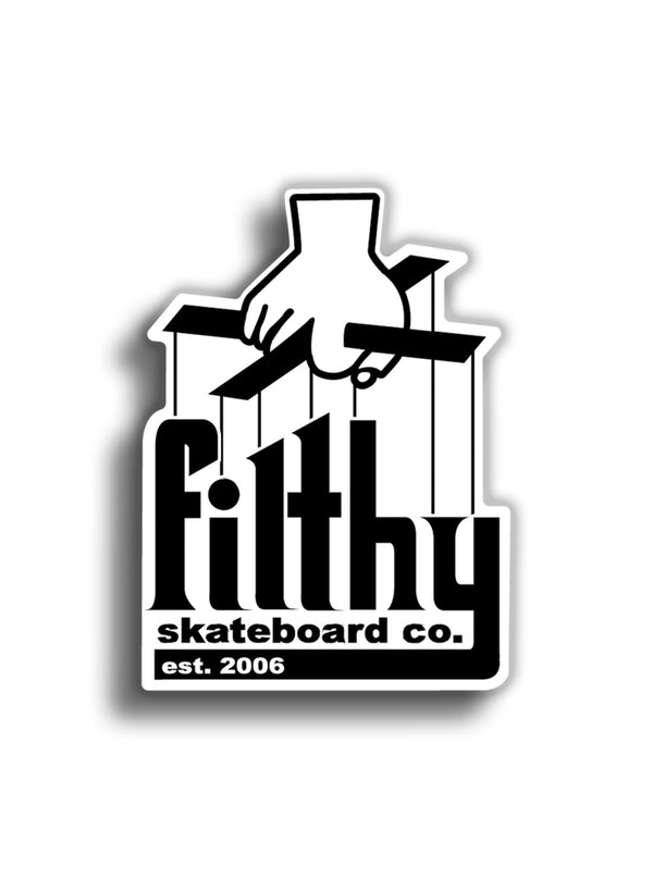 Filthy 8x6 cm Sticker