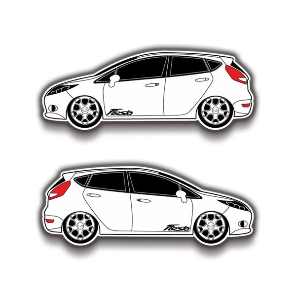 Ford Fiesta 14x5 cm Sticker