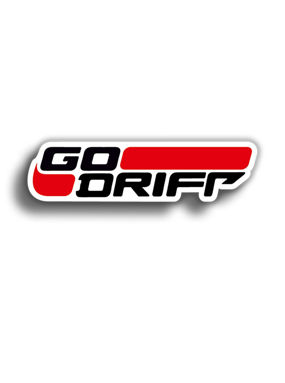 Go Drift 14x4 cm Sticker – Stickermess