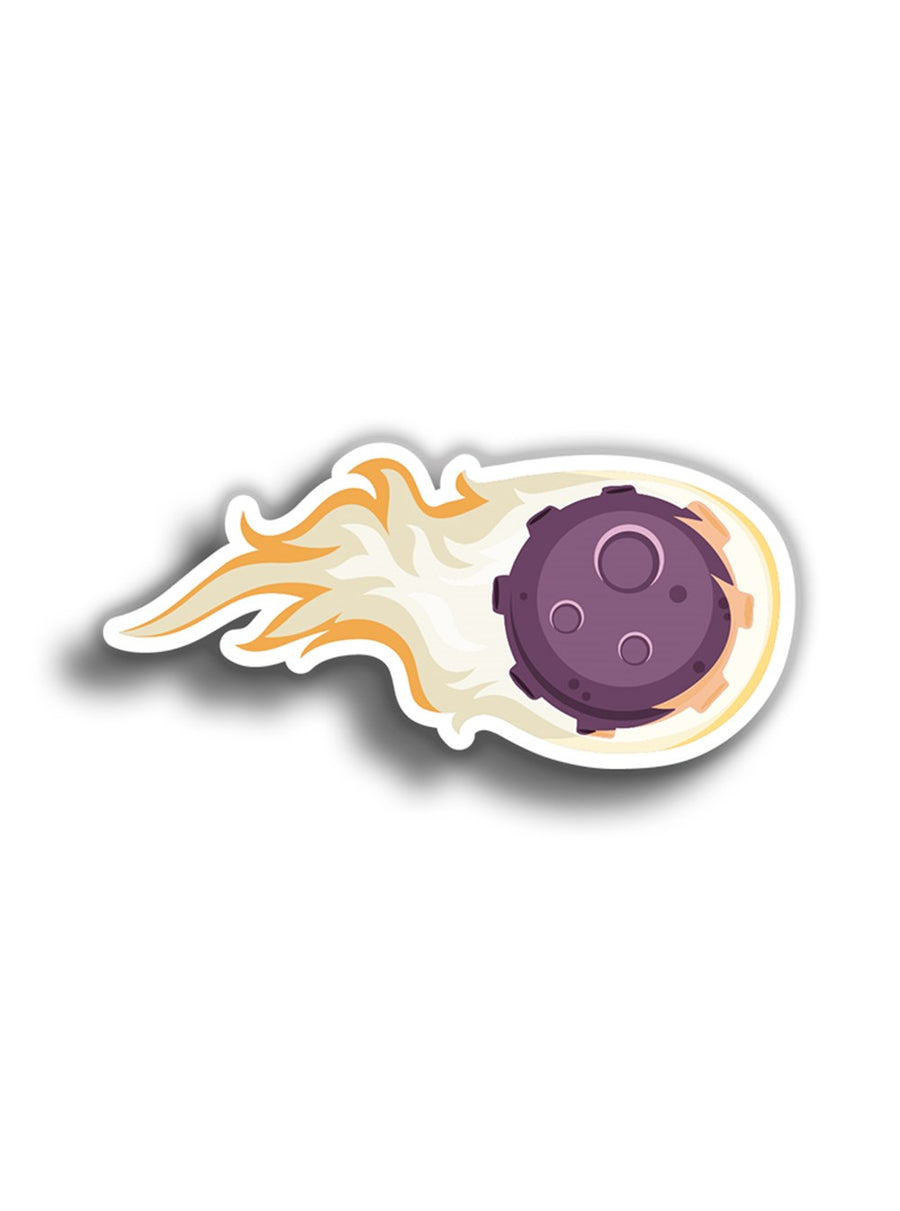 Göktaşı 8x4 cm Sticker – Stickermess
