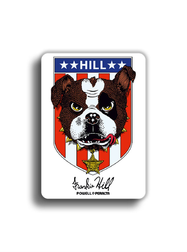 Hill Pitbull 11x8 cm Sticker