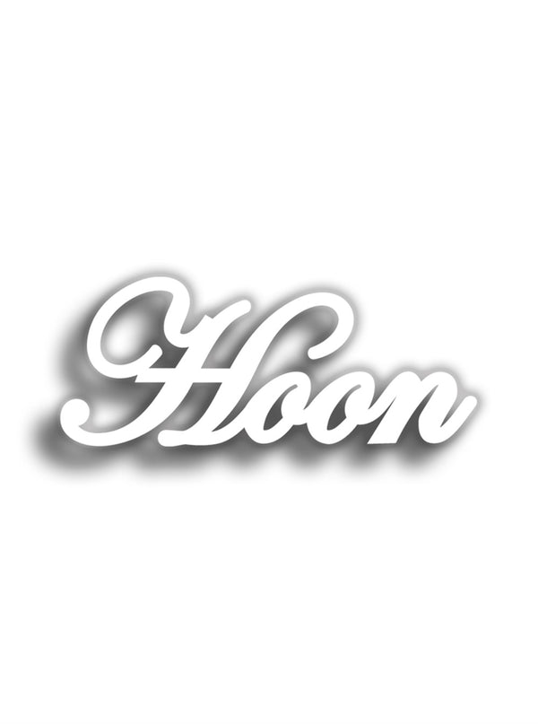 Hoon 10x4 cm Sticker