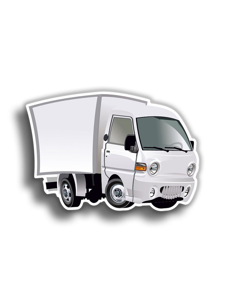 Hyundai H 100 12x8 cm Sticker – Stickermess