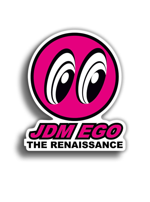 JDM EDO 12x10 cm Sticker