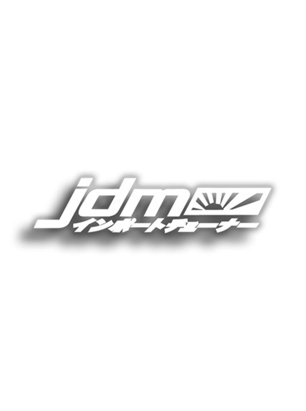 JDM Japan Sun 11x3 cm Siyah Sticker