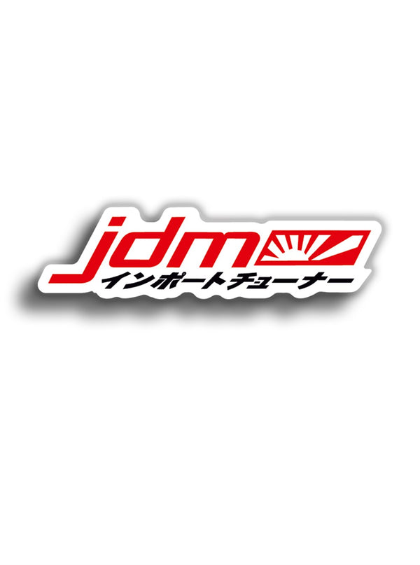 JDM Japan 11x3 cm Sticker