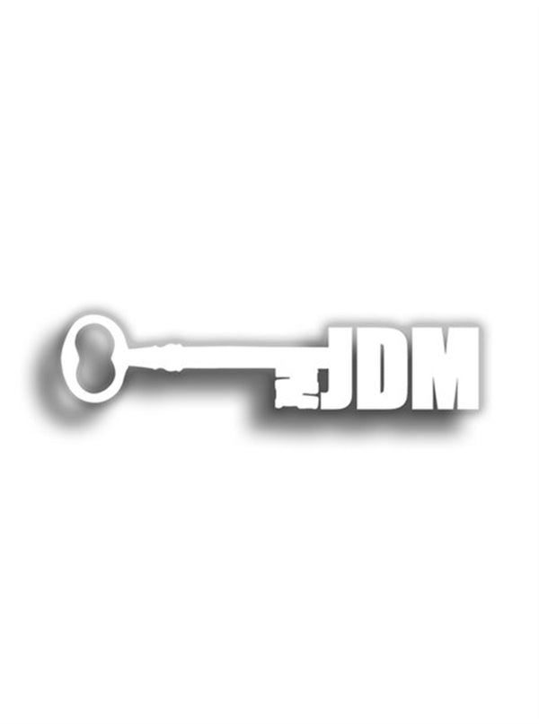 JDM Key 11x2 cm Siyah Sticker