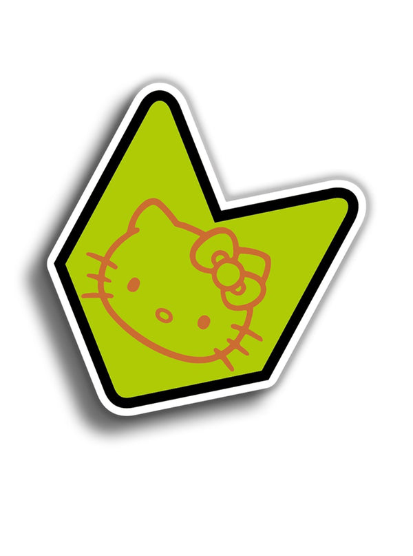 JDM Kitty 10x10 cm Sticker