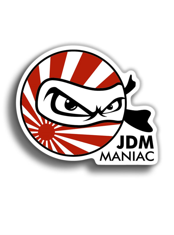 JDM Maniac 12x10 cm Sticker
