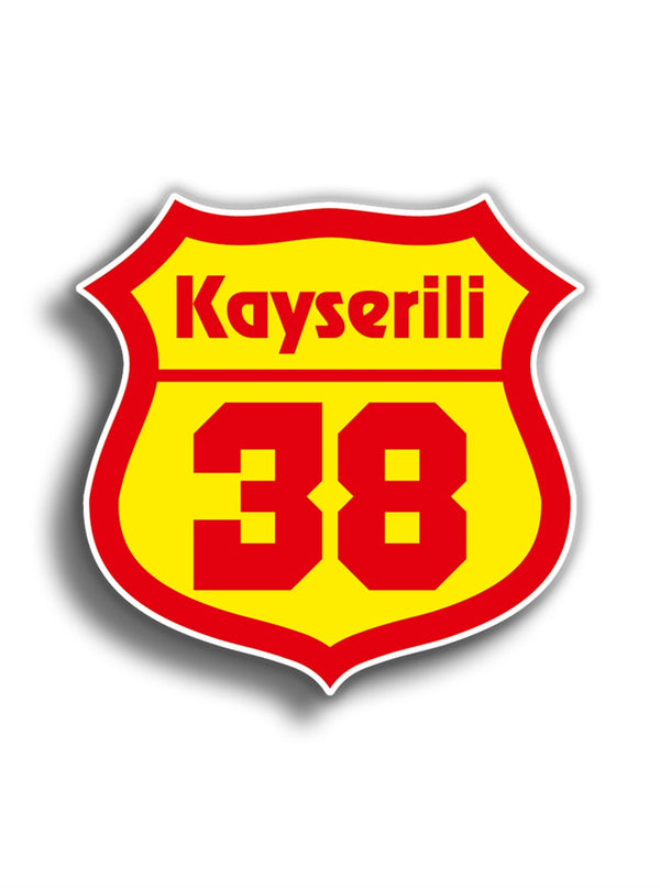 Kayserili 10x10 cm Sticker