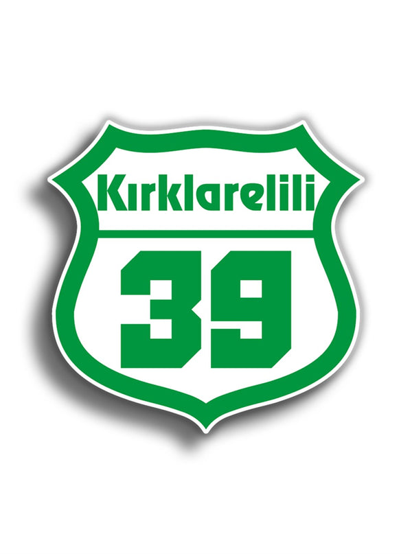 Kırklarelili 10x10 cm Sticker