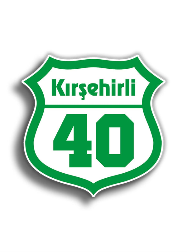 Kırşehirli 10x10 cm Sticker