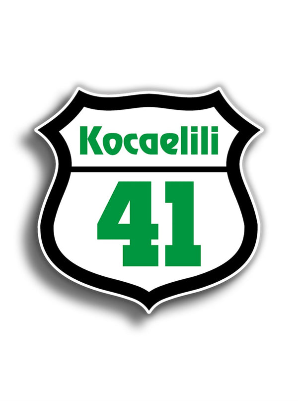 Kocaelili 10x10 cm Sticker