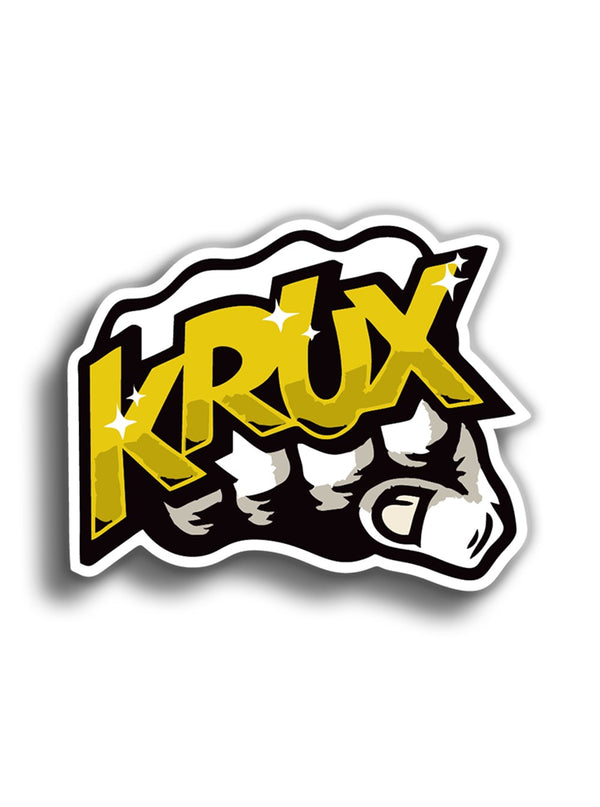 Krux 9x8 cm Sticker