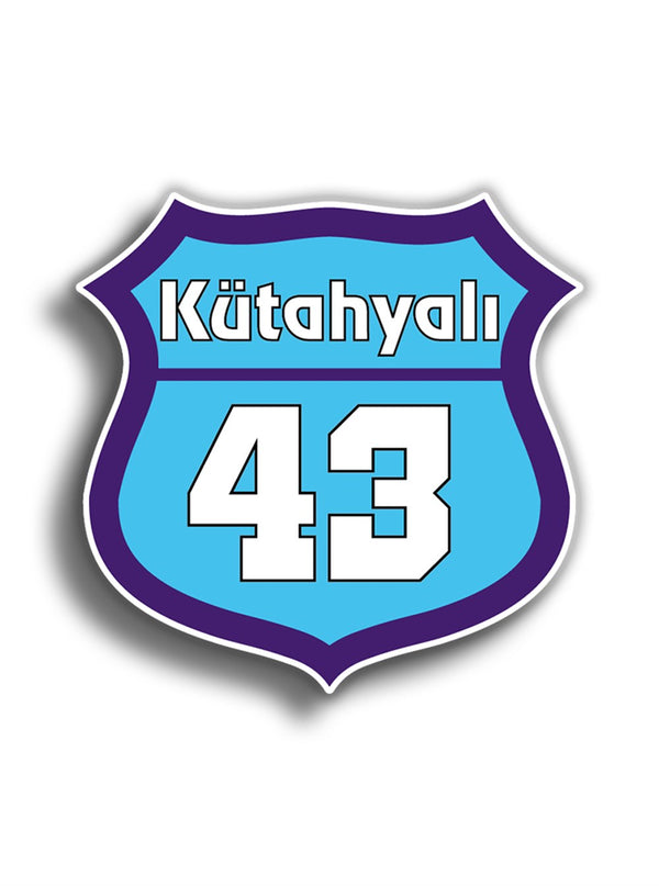 Kütahyalı 10x10 cm Sticker