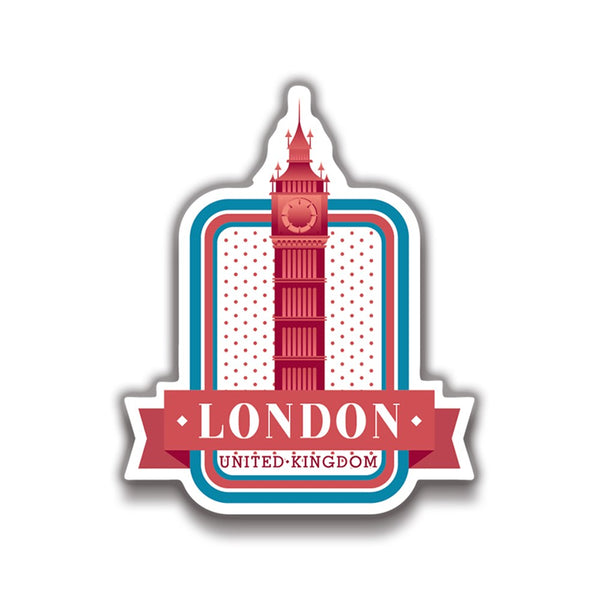 Londra 6x5 cm Sticker