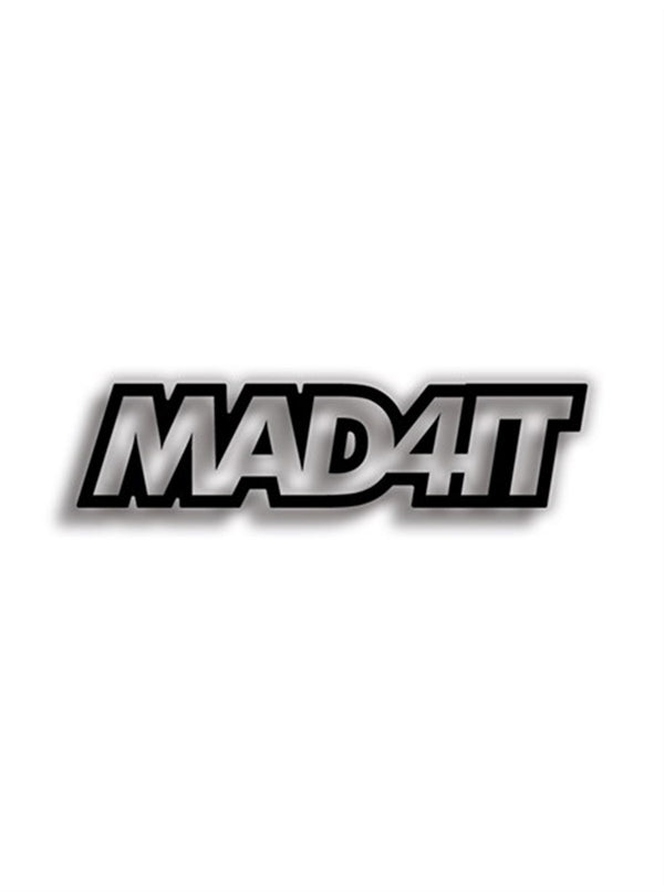 Mad4lt 10x3 cm Siyah Sticker