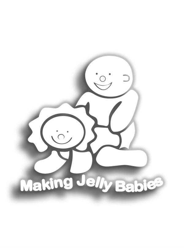 Making Jelly Babies 14x12 cm Sticker