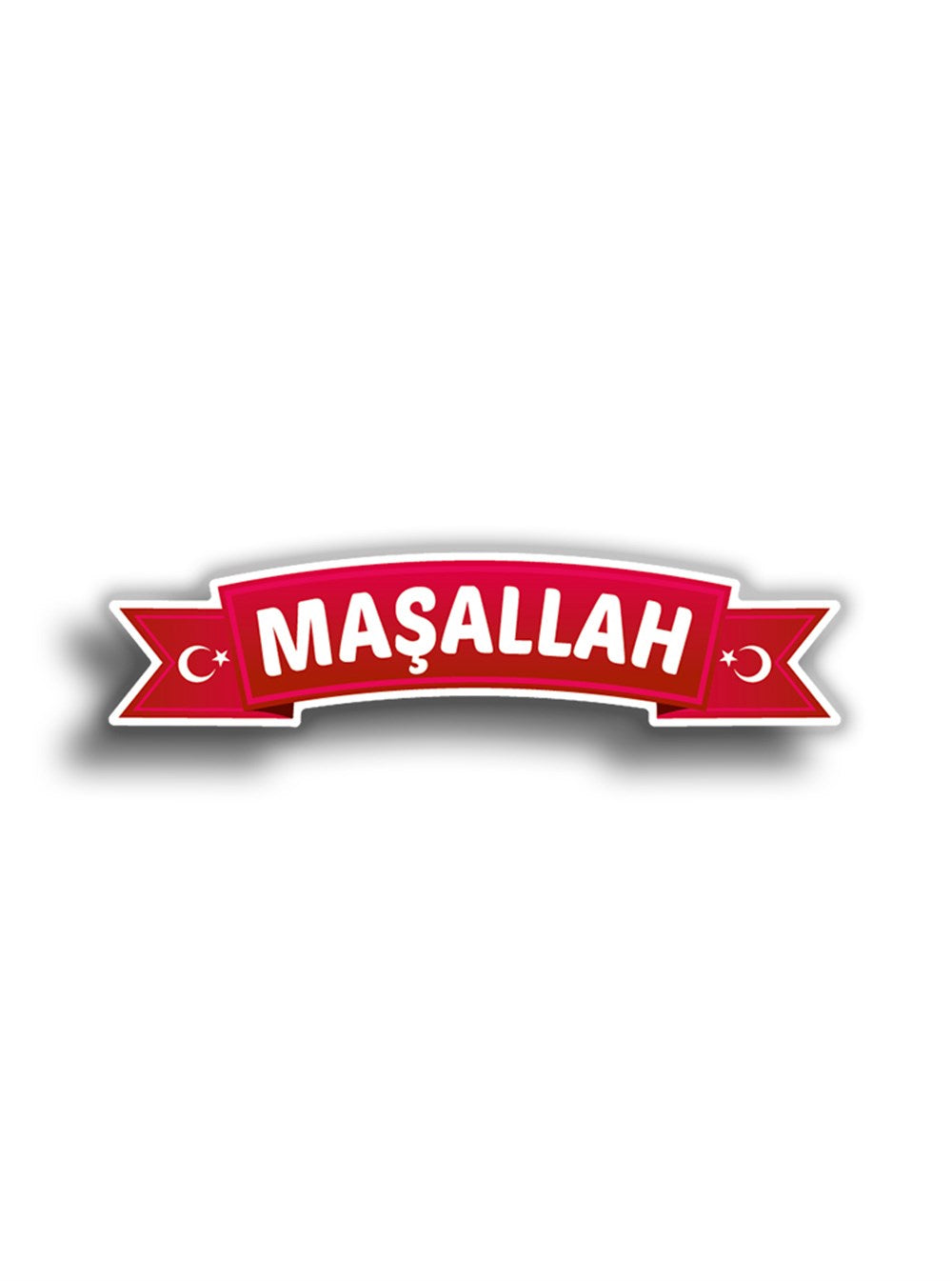 Masllah Sticker Maşallah 16x4 cm Sticker – Stickermess