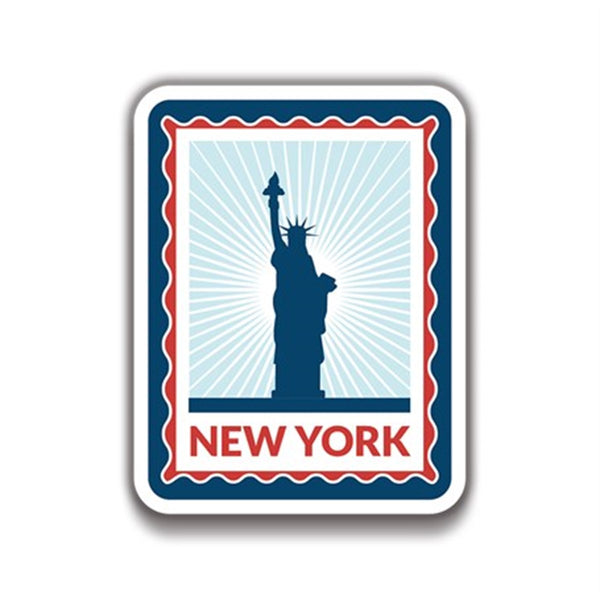 New York 10x8 cm Sticker