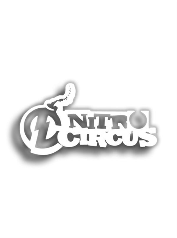 Nitro Circus 9x5 cm Siyah Sticker