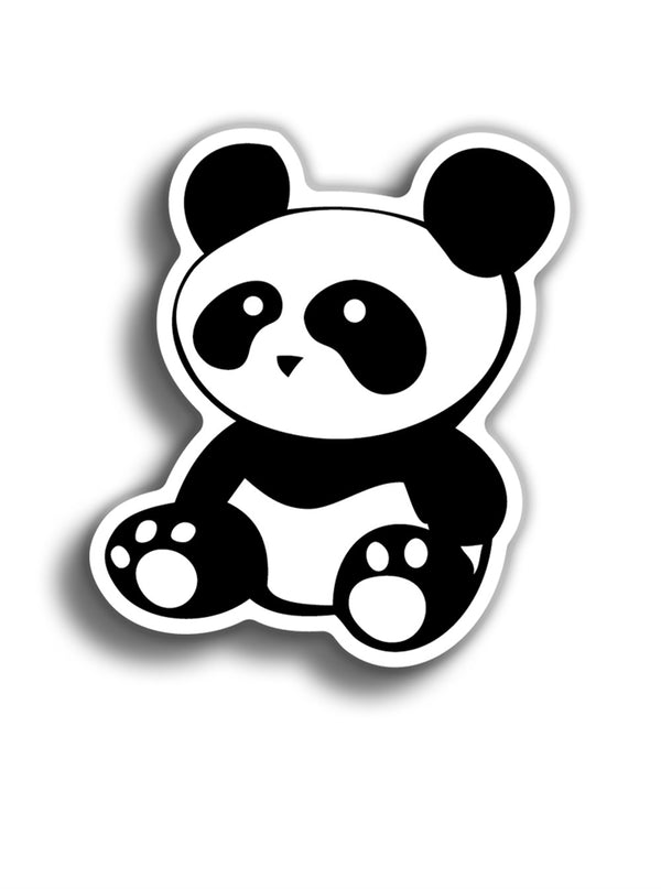 Panda 10x9 cm Sticker