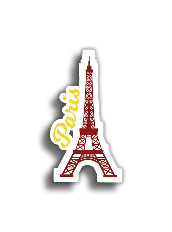 Paris 11x6 cm Sticker